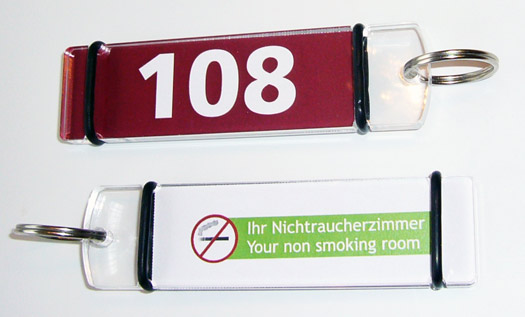 schlüsselanhänger für nichtraucherzimmer